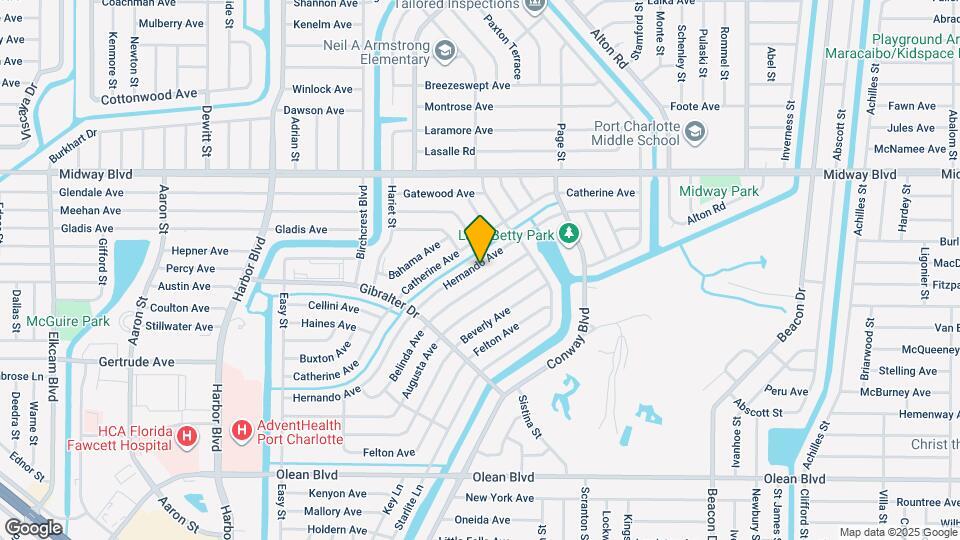 22227 Hernando Ave Map and Location Details