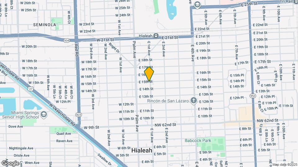 92 E 15th St Map and Location Details