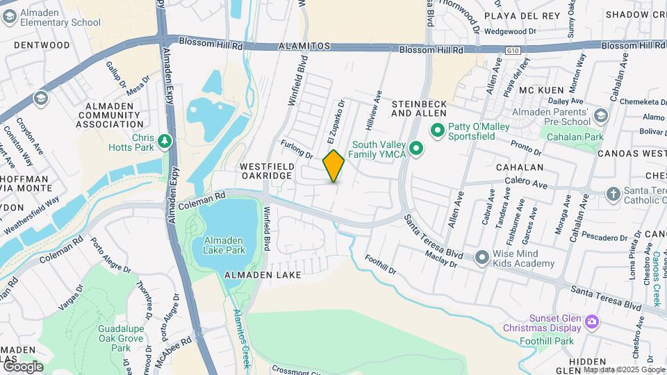 5947 Lake Hennessy Ct Map and Location Details