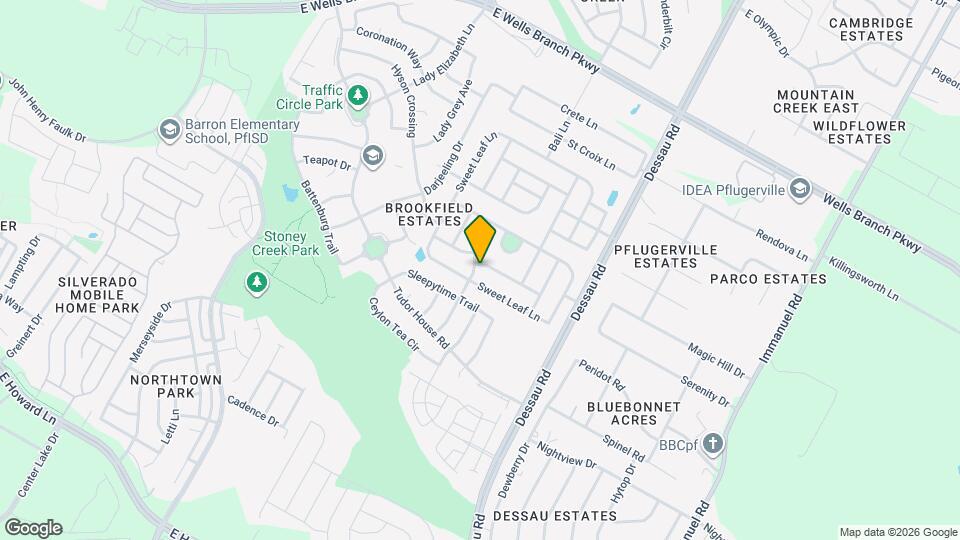 1409 Vanilla Bean Dr Map and Location Details