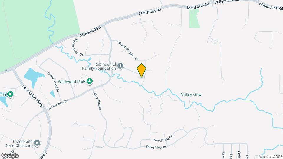 2202 Southern Oaks Dr Map and Location Details