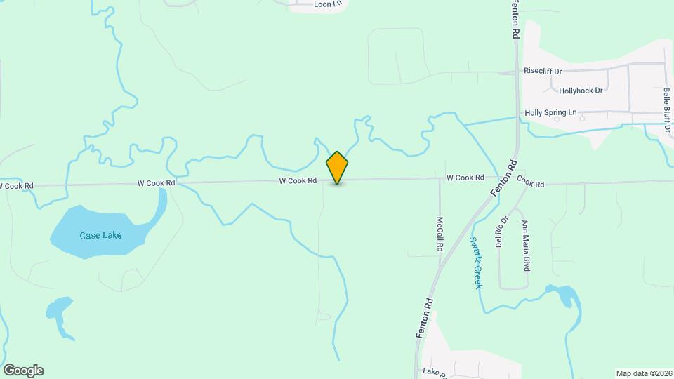 1295 W Cook Rd Map and Location Details