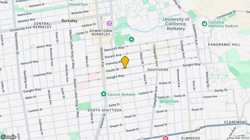 2232 Haste St Mapa y Detalles de la Ubicación