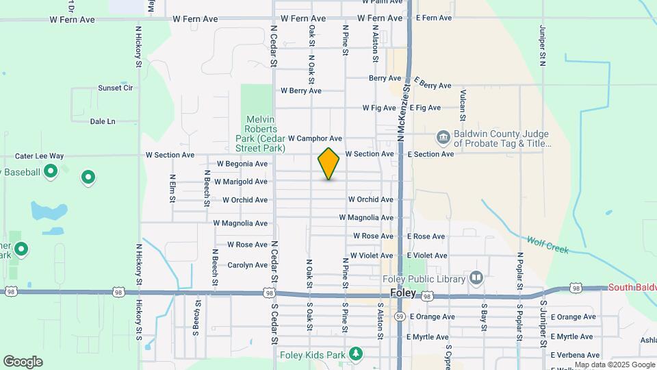 311 W Marigold Ave Map and Location Details