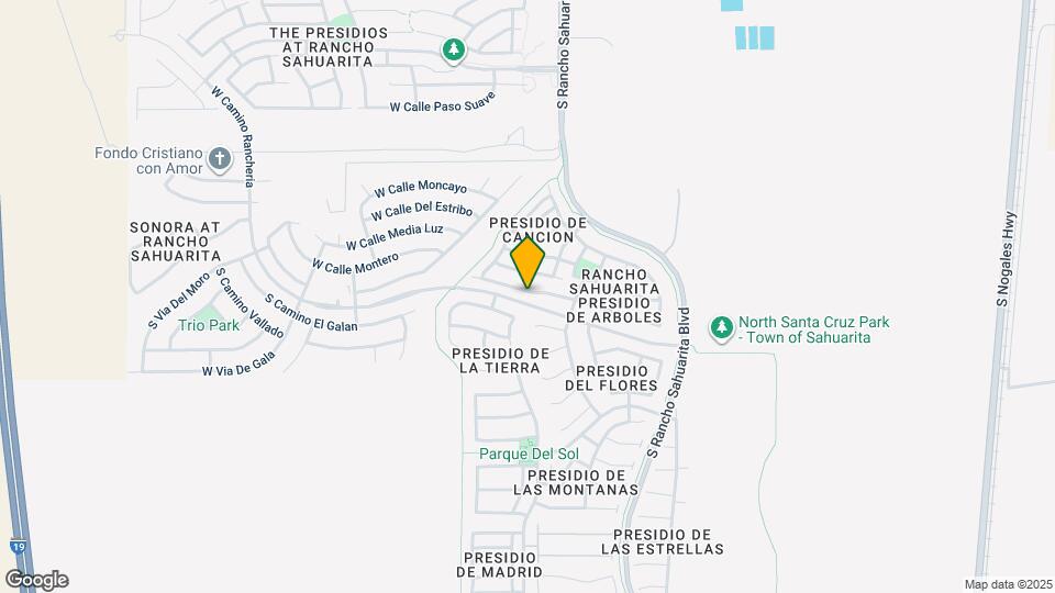 122 E Camino Limon Verde Map and Location Details