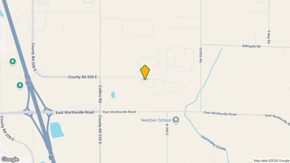 2868 Woods Edge Dr Map and Location Details