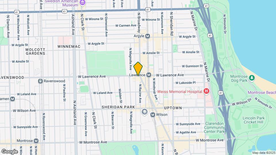 4752 N Racine Ave Mapa y Detalles de la Ubicación