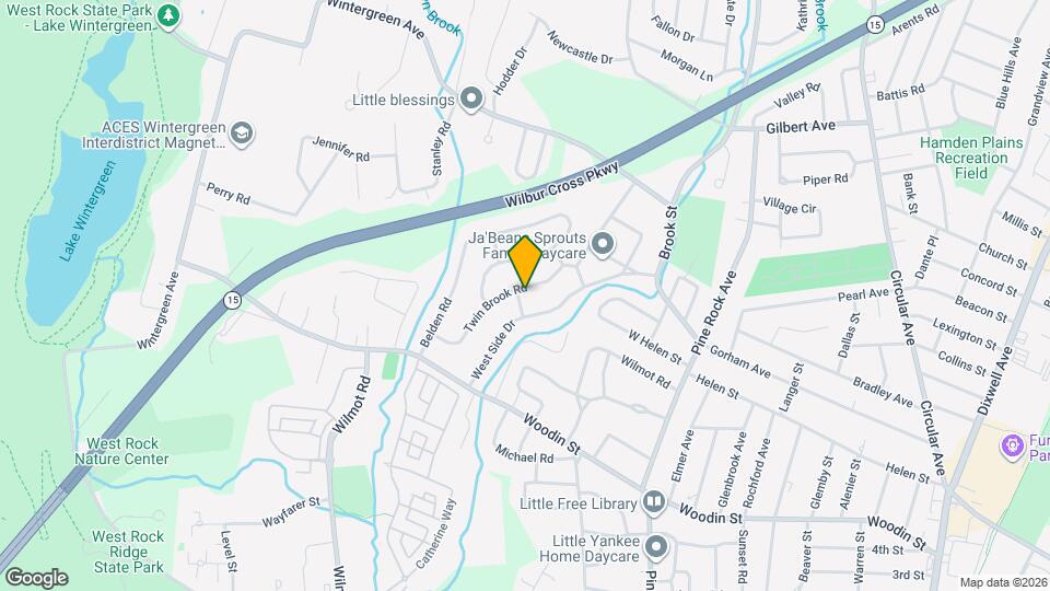 125 Twin Brook Rd Map and Location Details