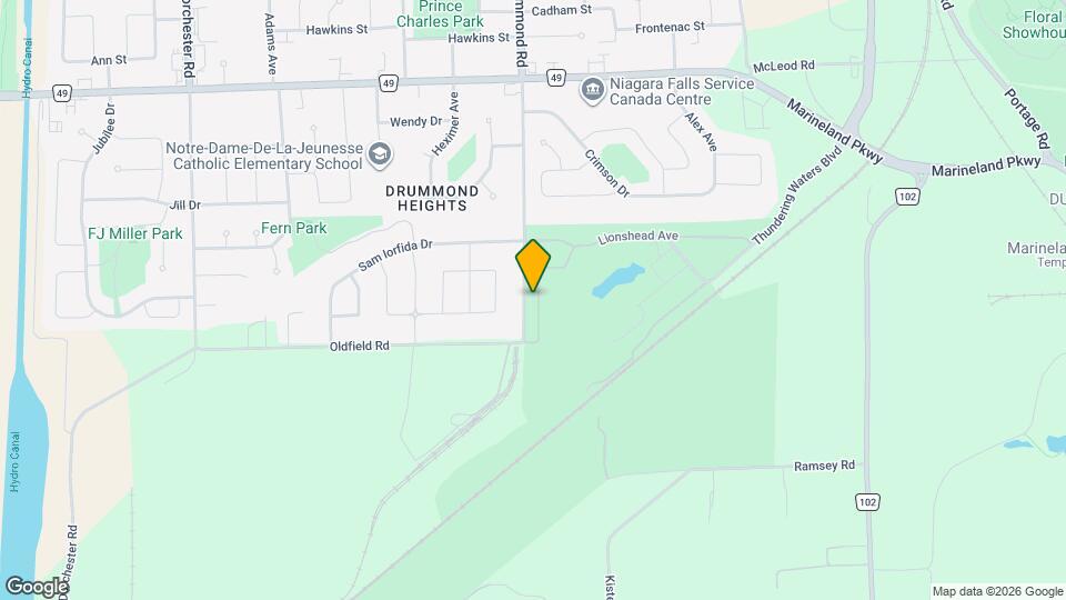 6117 Eaglewood Dr Map and Location Details