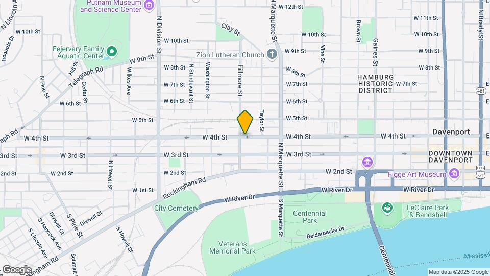 1341 W 4th St Mapa y Detalles de la Ubicación
