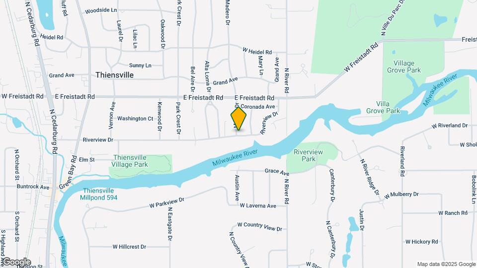 701 Riverview Dr Map and Location Details