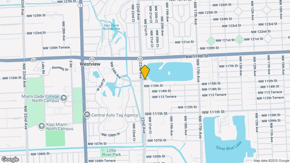 11515 NW 22nd Ave Map and Location Details