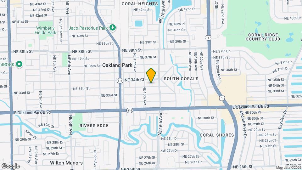 1547 NE 34th St, Unit SI ID1541793P Map and Location Details