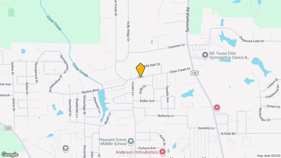 3113 Clear Creek Dr, Unit 11-07547-A Mapa y Detalles de la Ubicación