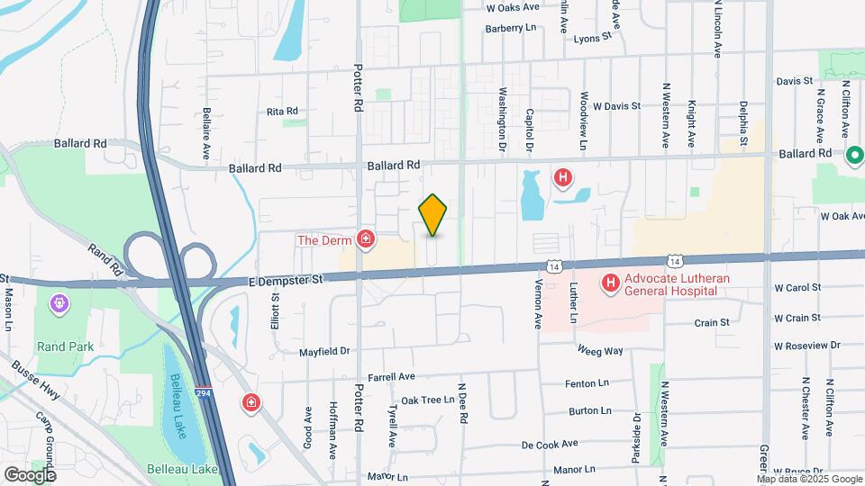 8816 Briar Ct Map and Location Details