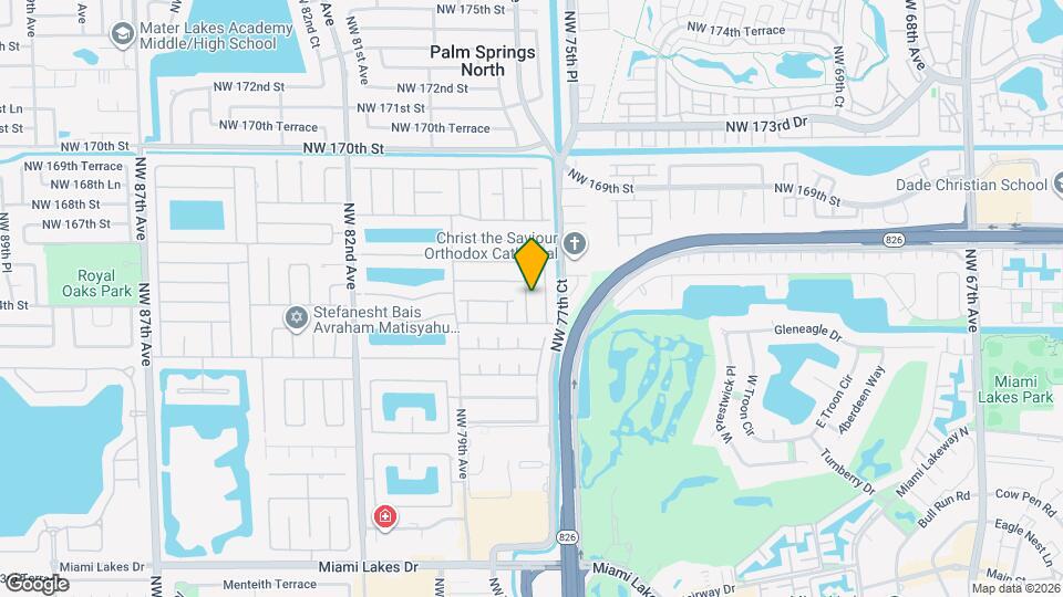 16403 NW 77th Path Map and Location Details