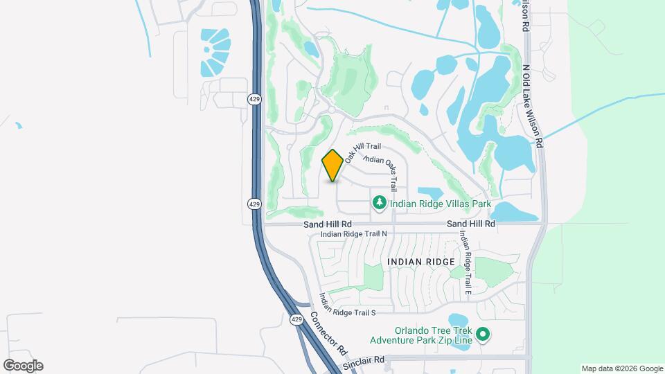 1613 Oak Hill Trail Mapa y Detalles de la Ubicación