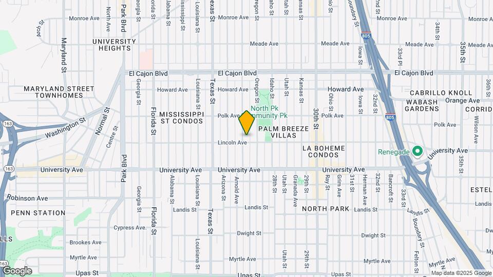 2608 Lincoln Ave Map and Location Details