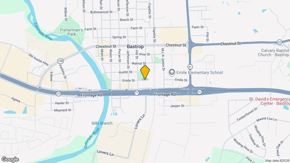 1109 Emile St Map and Location Details