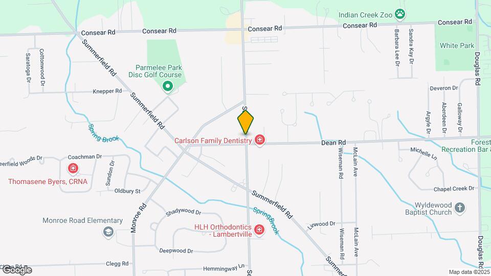 8205 Secor Rd Map and Location Details