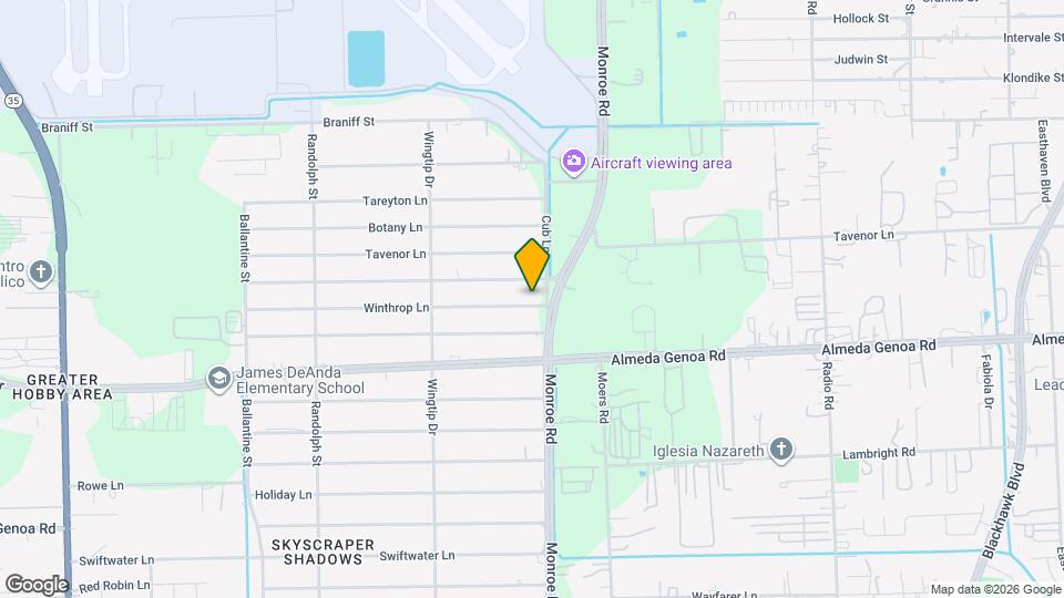 8437 Winthrop Ln Map and Location Details