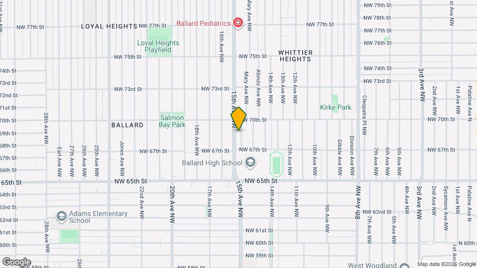 6729 Mary Ave NW Map and Location Details