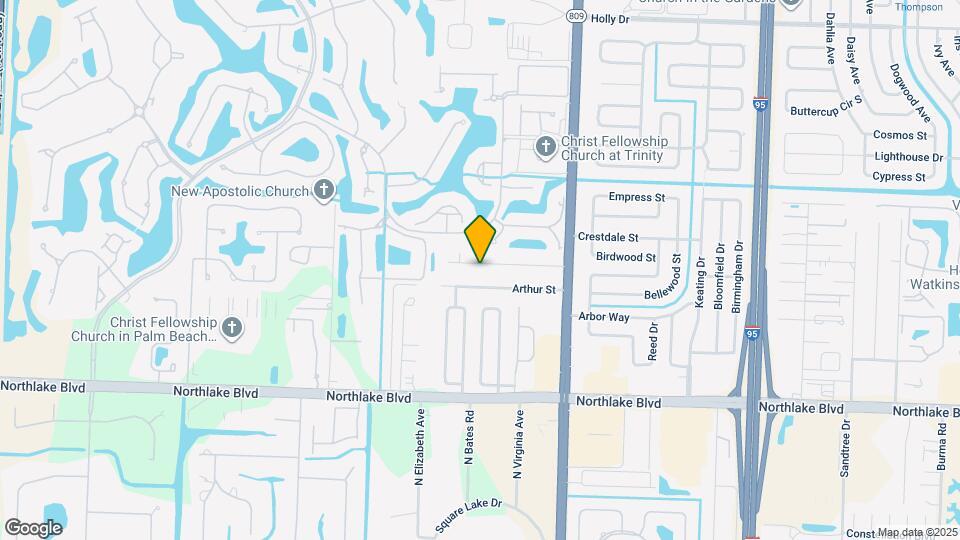 4750 Brady Ln Map and Location Details