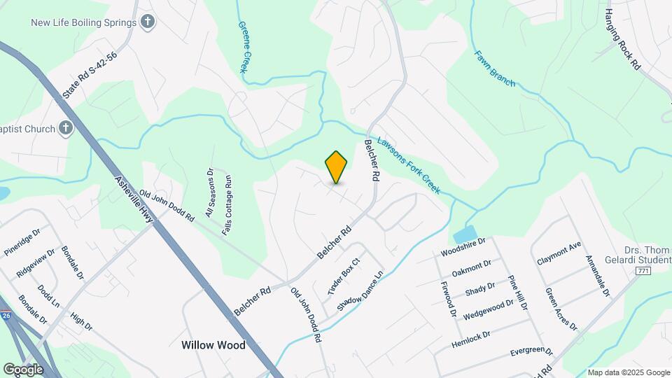 132 Falcon Ridge Dr Map and Location Details