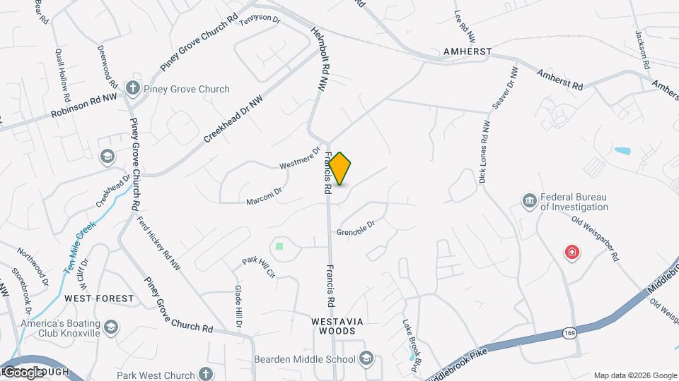 1331 Francis Station Dr Map and Location Details