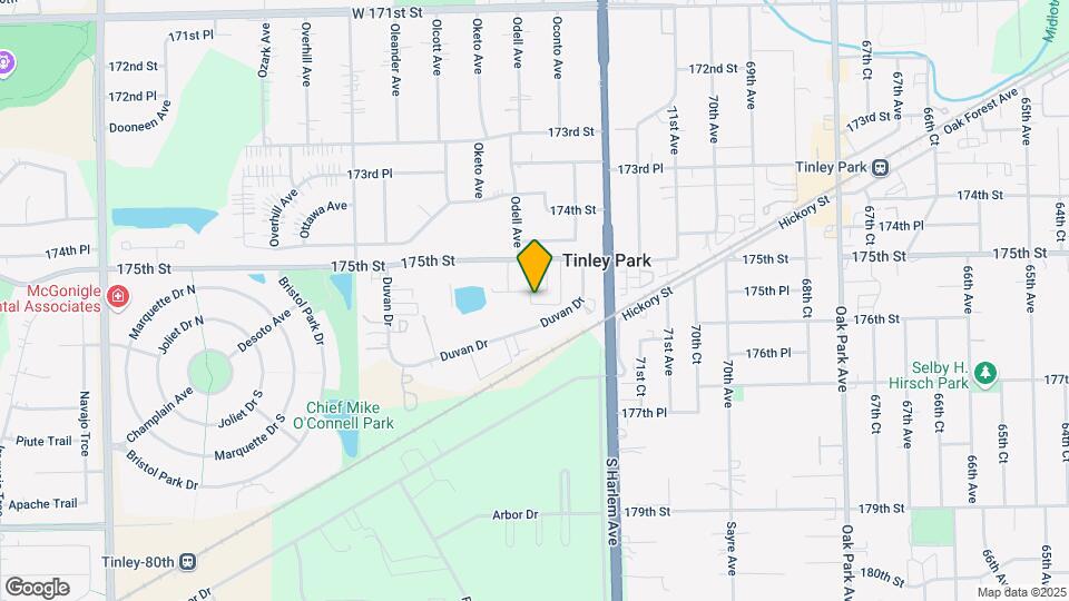 7321 Sandalwood Drive Map and Location Details