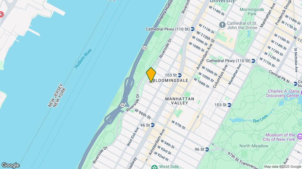 323 W 100th St Mapa y Detalles de la Ubicación