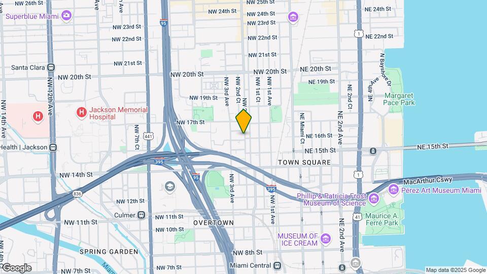 201 NW 16th St, Unit 1513 Map and Location Details