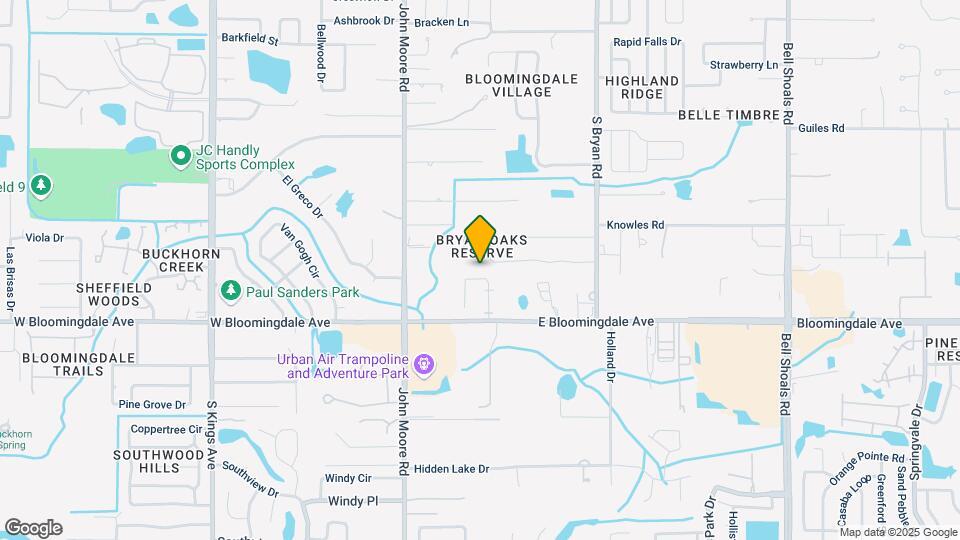 3205 Bloomingdale Villas Ct Map and Location Details