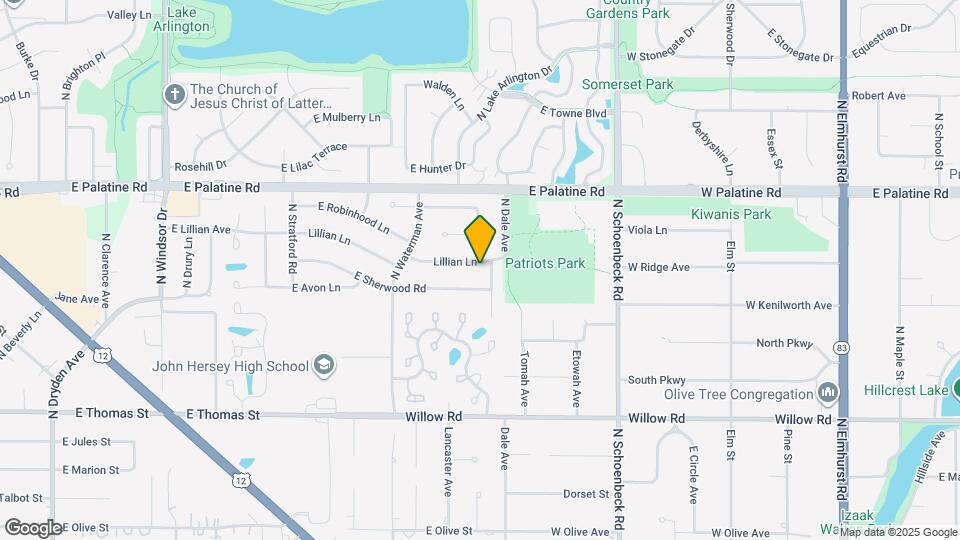 2507 Lillian Ln Map and Location Details