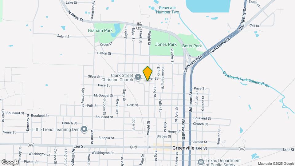 1412 Wright St Map and Location Details