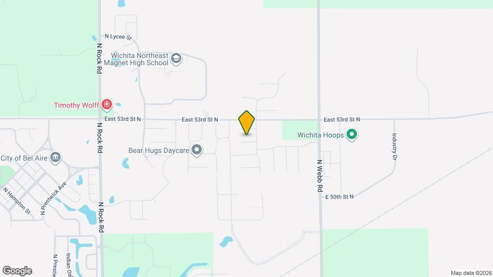 5321 N Toben Ct Map and Location Details