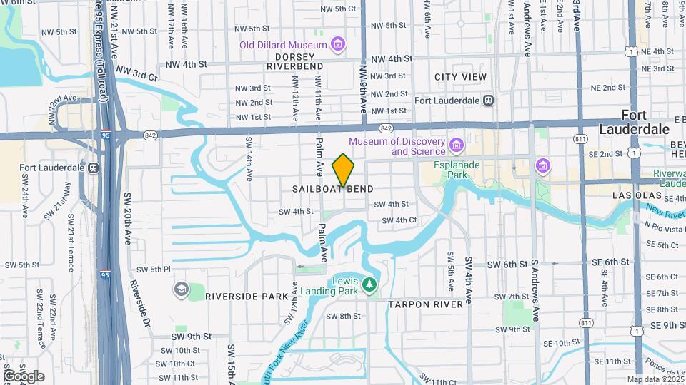 307 SW 10th Ave Map and Location Details