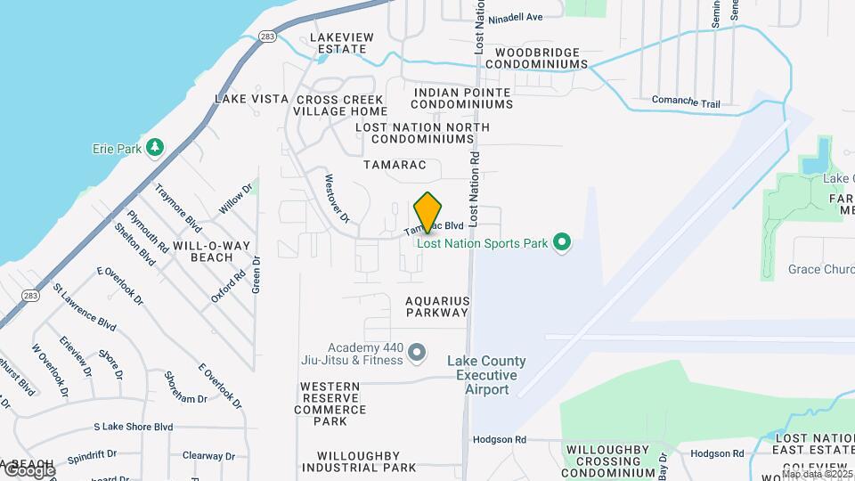 Tamarac Apartments Map and Location Details