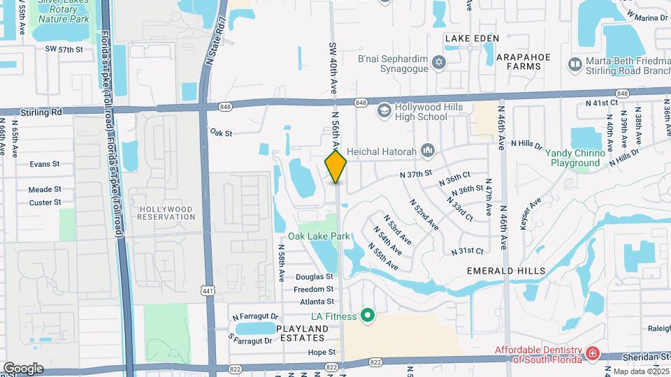 3630 N 56th Ave Map and Location Details
