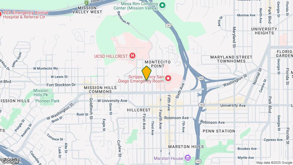 4057 1st Ave Map and Location Details