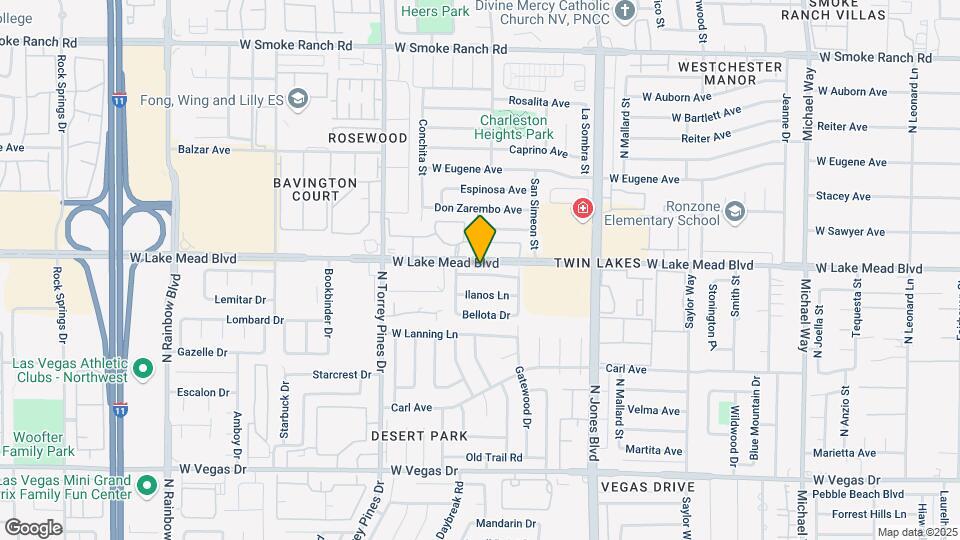 6232 Yerba Ln Map and Location Details