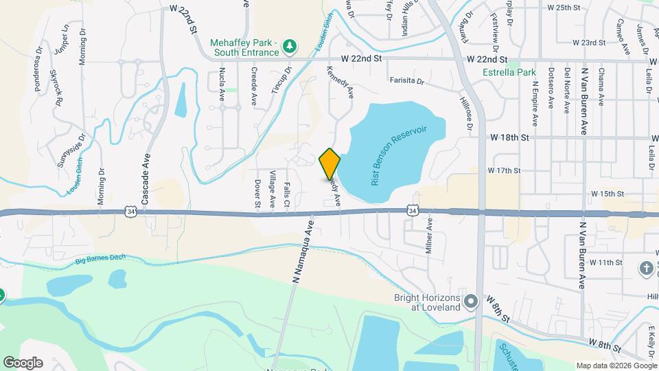 1509 Kennedy Ave Map and Location Details