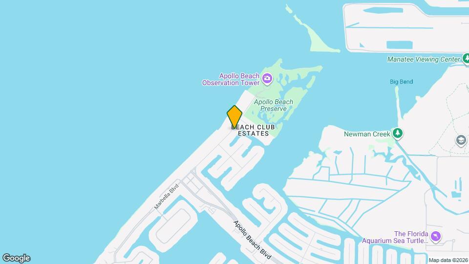 6611 Surfside Blvd Map and Location Details