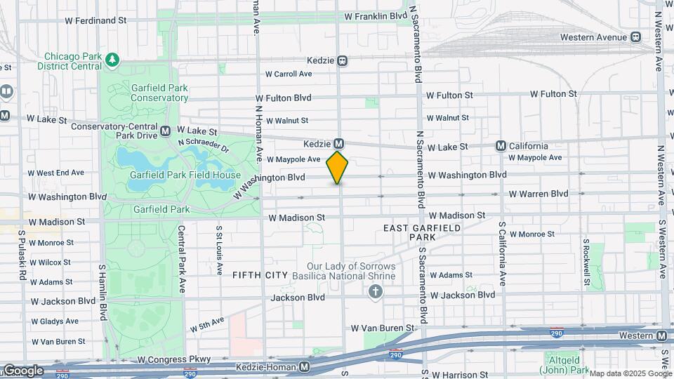 42-44 N Kedzie Ave Map and Location Details