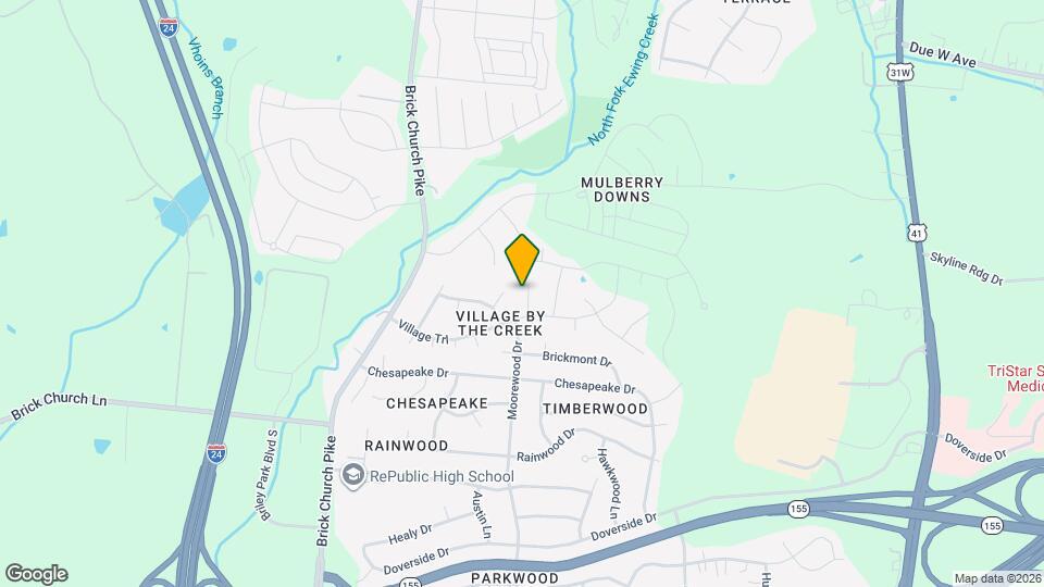 3611 Patton Hill Rd Map and Location Details