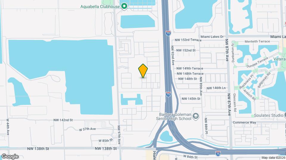 9333 W 34th Ct Map and Location Details