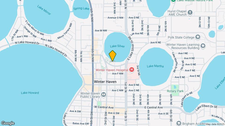 Lake Silver Apartments Map and Location Details