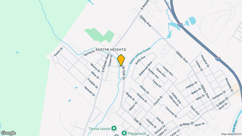 880 W Oak St Map and Location Details