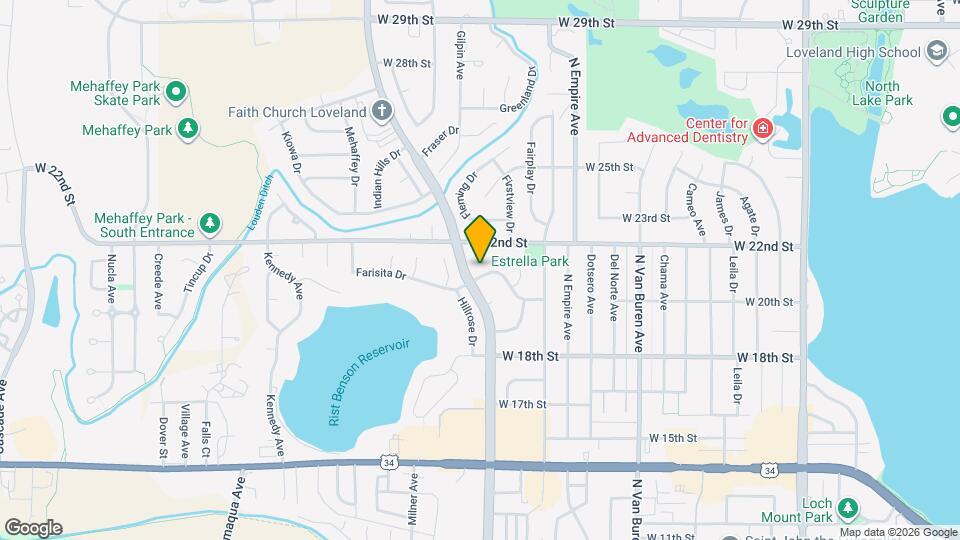 2341 Farisita Dr Map and Location Details