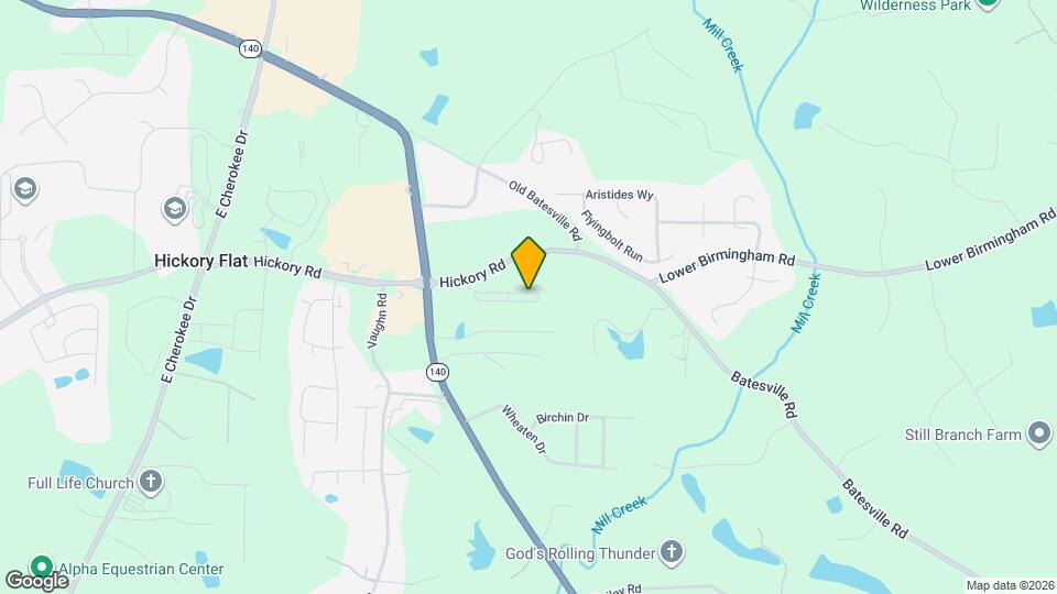 132 Hickory Village Cir Map and Location Details